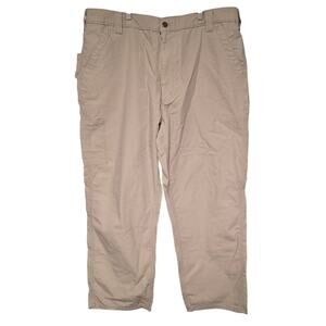 NWT Mens 40x30 Carhartt Pants Cargo Kaki WorkPants Utility Durable Outdoor